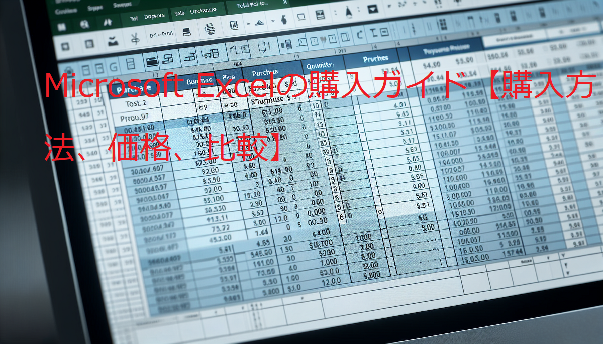 Excel（エクセル）の値段は？安く購入や各プランの価格比較