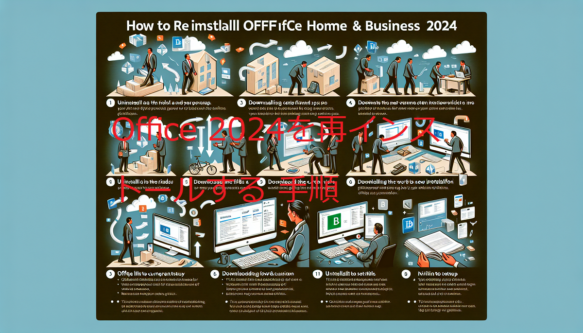 Office Home & Business 2024を再インストールする方法